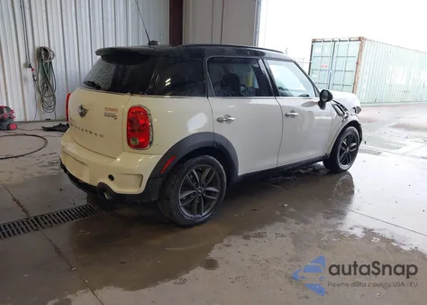 2014 Mini Countryman Cooper S from USA, damaged, VIN WMWZC3C55EWP25327